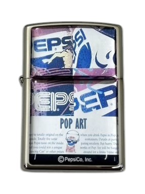 【ZIPPO】ジッポー：2001年製 新品 未使用 ペプシ＜PEPSI＞①